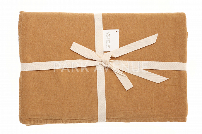 LIL CUNOBA Скатерть льняная, 170x320, 100% лен , Senape