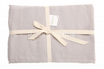 LIL CUNOBA Скатерть льняная, 170x220, 100% лен , Argil